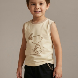 تاپ شلوارک SNOOPY